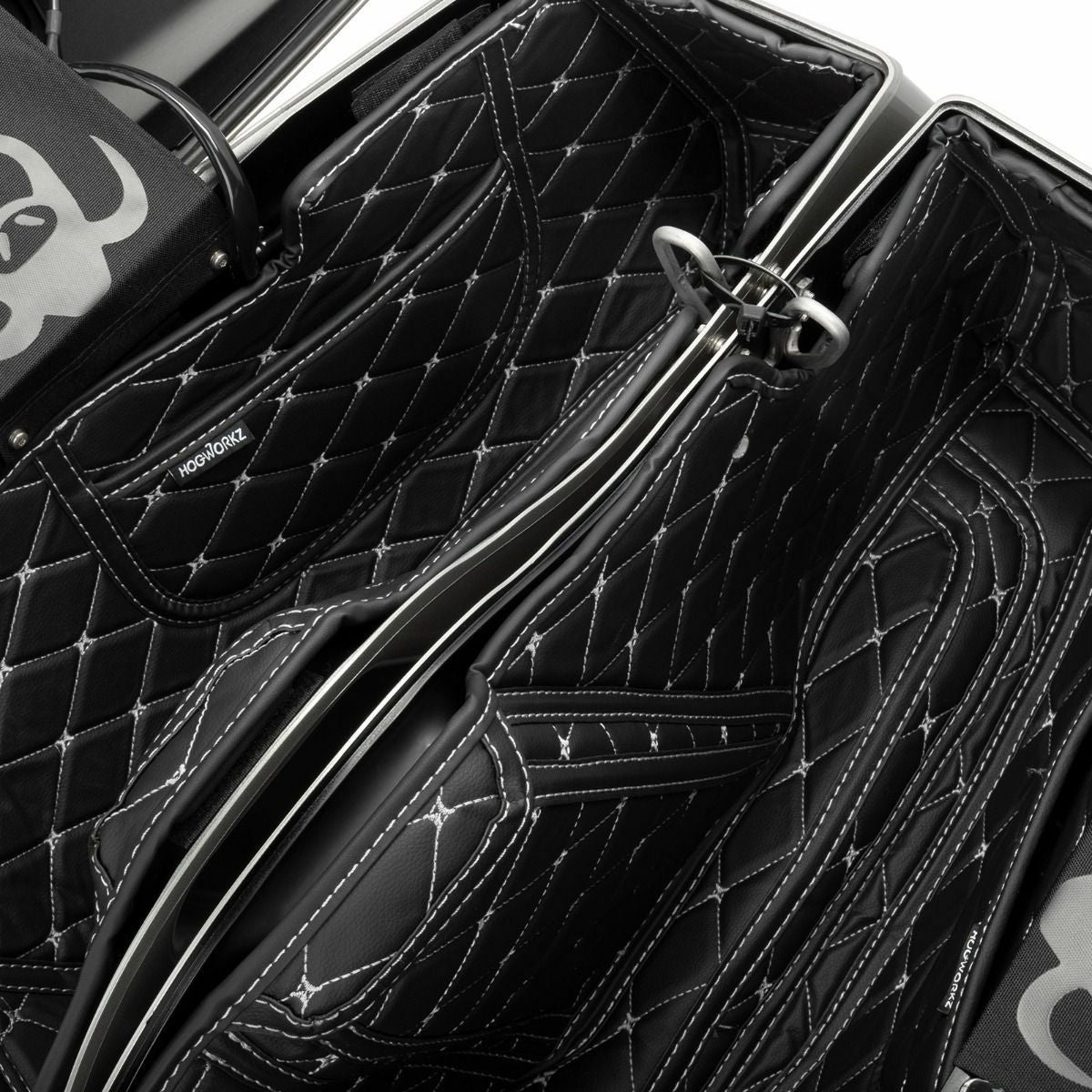 2025以降 ツーリング サドルバッグライナー シルバーステッチ HogWorkz（ホグワークズ） 5