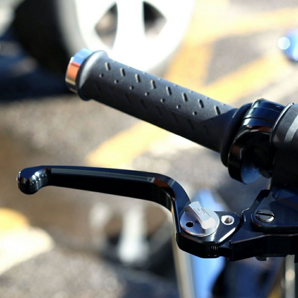 アジャスタブル・ブレーキレバー カスタム (ブラック/シルバー)