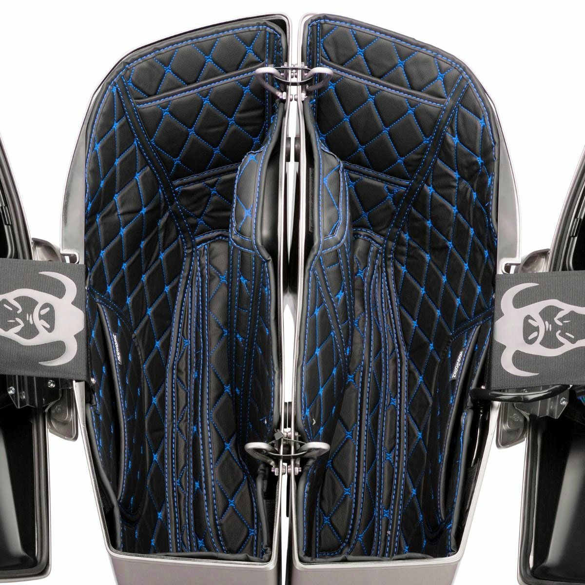 2023以降 FLHXSE、FLTRXSE、FLTRXSTSE サドルバッグライナー ブルーステッチ HogWorkz（ホグワークズ） 2