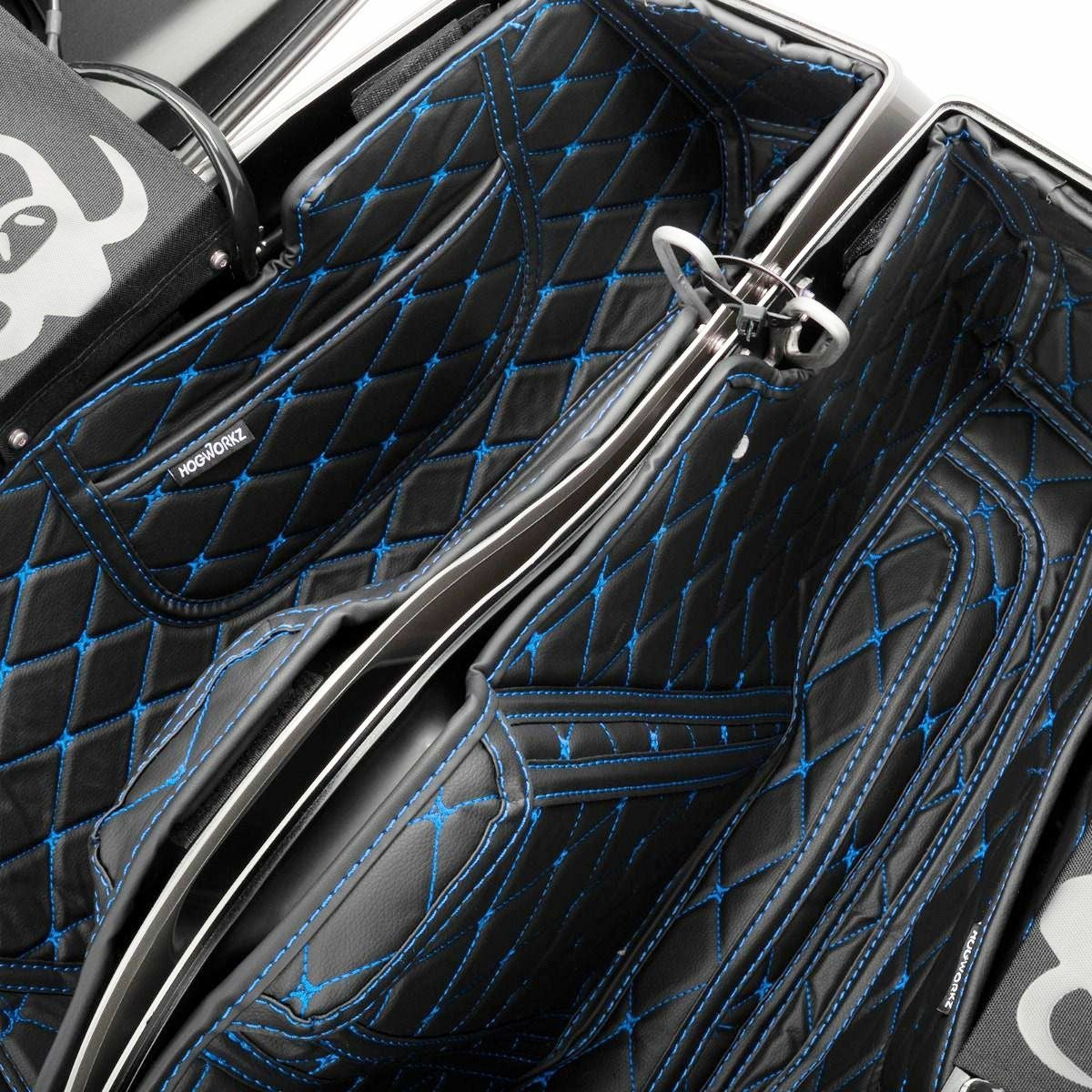 2023以降 FLHXSE、FLTRXSE、FLTRXSTSE サドルバッグライナー ブルーステッチ HogWorkz（ホグワークズ） 5