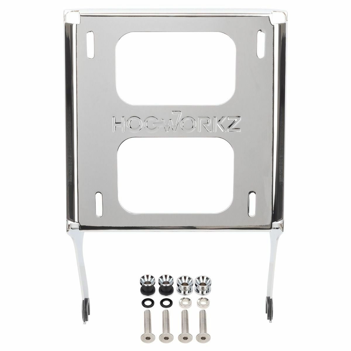 FXLR/S/ST、FLSB デタッチャブル ツーアップ ツアーパックラック クローム HogWorkz（ホグワークズ） 3