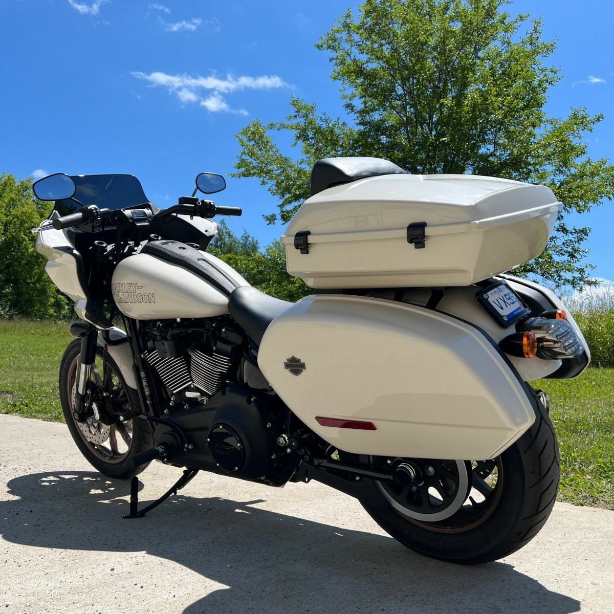 FXLR/S/ST、FLSB デタッチャブル ソロ ツアーパックラック クローム HogWorkz（ホグワークズ） 5