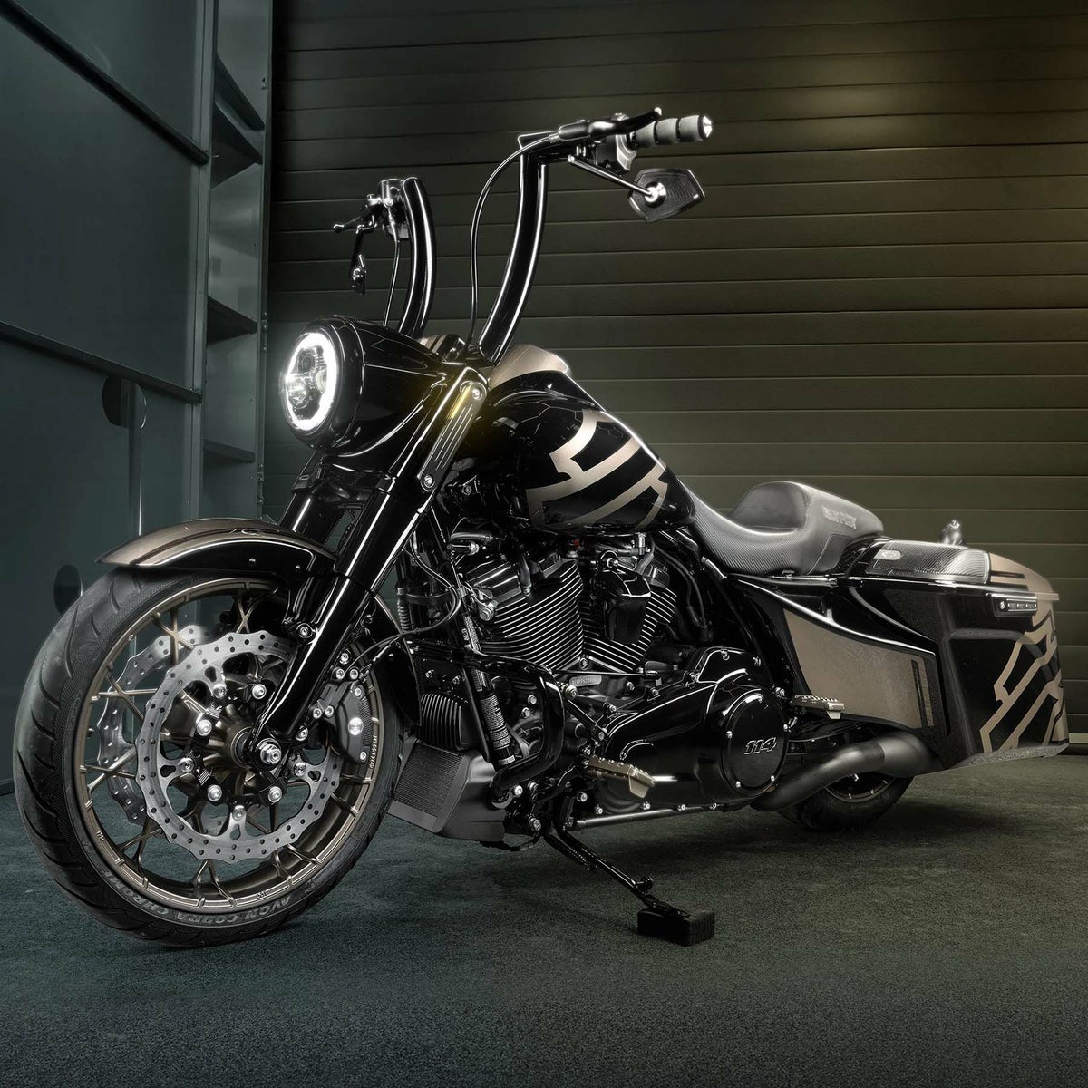 Killer Bull 2インチ・ファットハンドルバー (16インチトール) 2021～2023 ロードグライド2