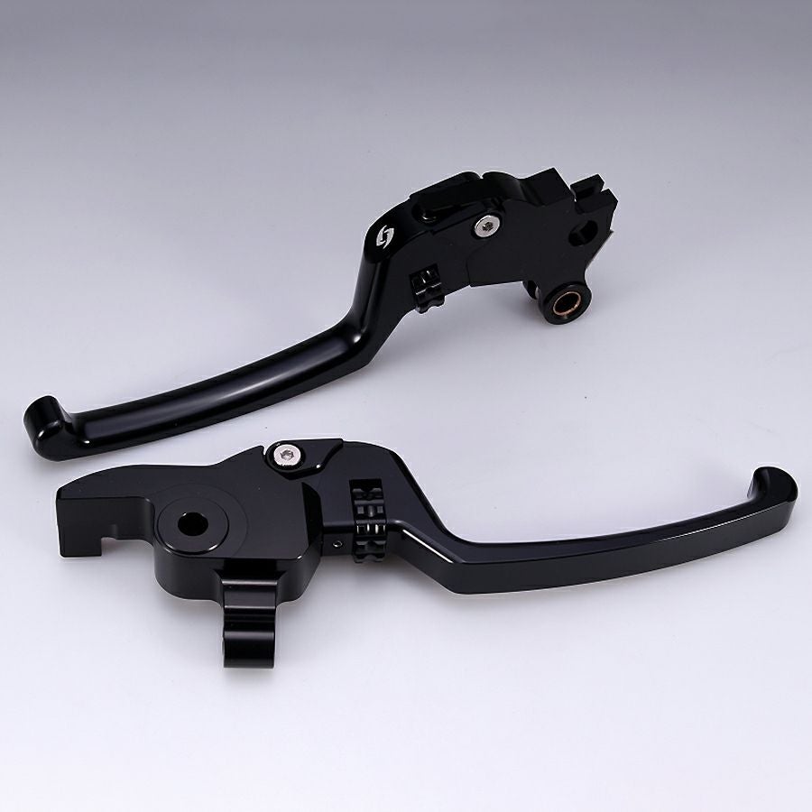 アジャスタブル・レバーセット (ブラック/ブラック)1