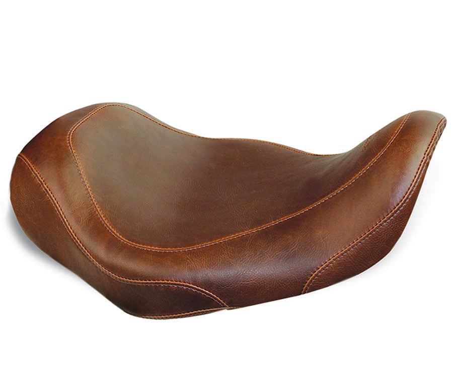 Mustang ワイドトリッパー ソロシート ブラウン |ハーレーパーツ専門店
