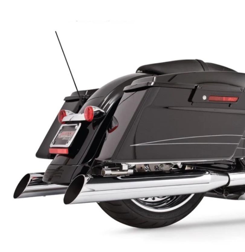 ハーレー用マフラー バンス ターンダウン バンス＆ハインズ （VANCE&HINES） ターンダウン スリップオン