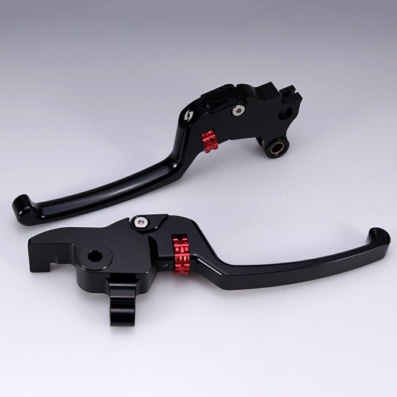 アジャスタブル・レバーセット (ブラック/レッド)