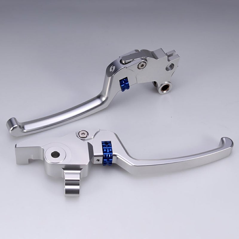 アジャスタブル・レバーセット (シルバー/ブルー)