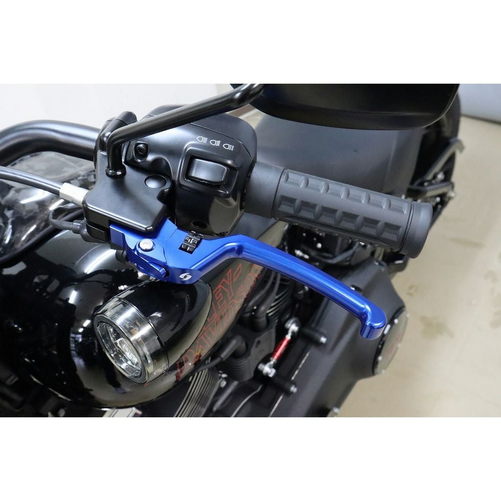 アジャスタブル・レバーセット (ブルー/ブラック)3