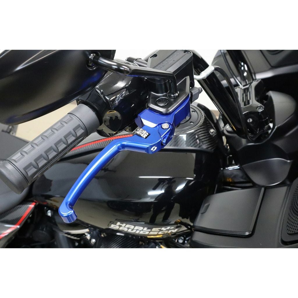 アジャスタブル・レバーセット (ブルー/シルバー)2