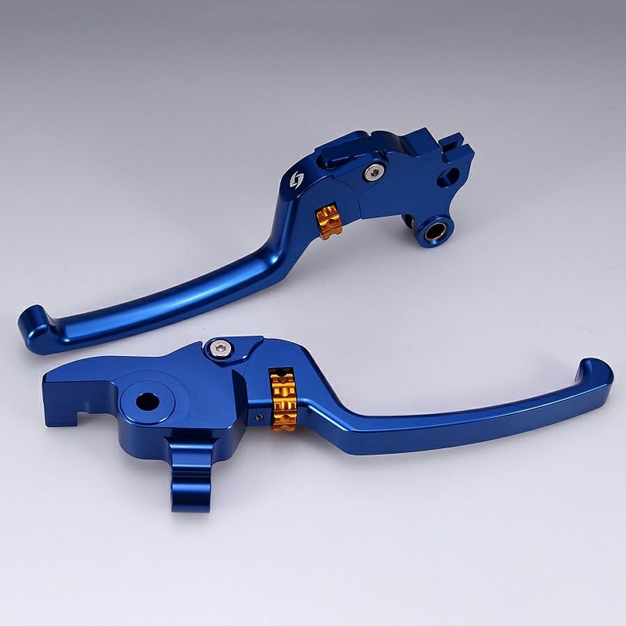 アジャスタブル・レバーセット (ブルー/ゴールド)