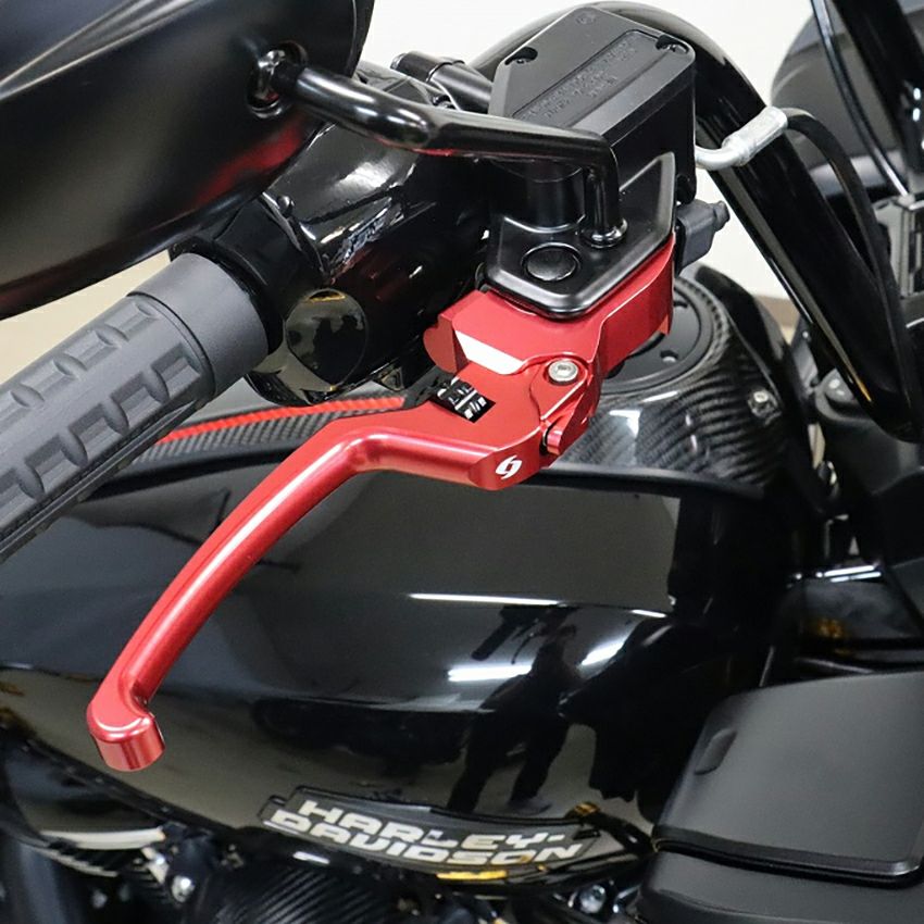 アジャスタブル・レバーセット (レッド/ブラック)