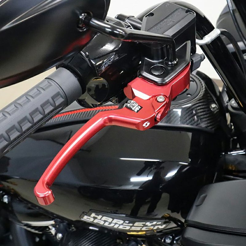 アジャスタブル・レバーセット (レッド/シルバー)