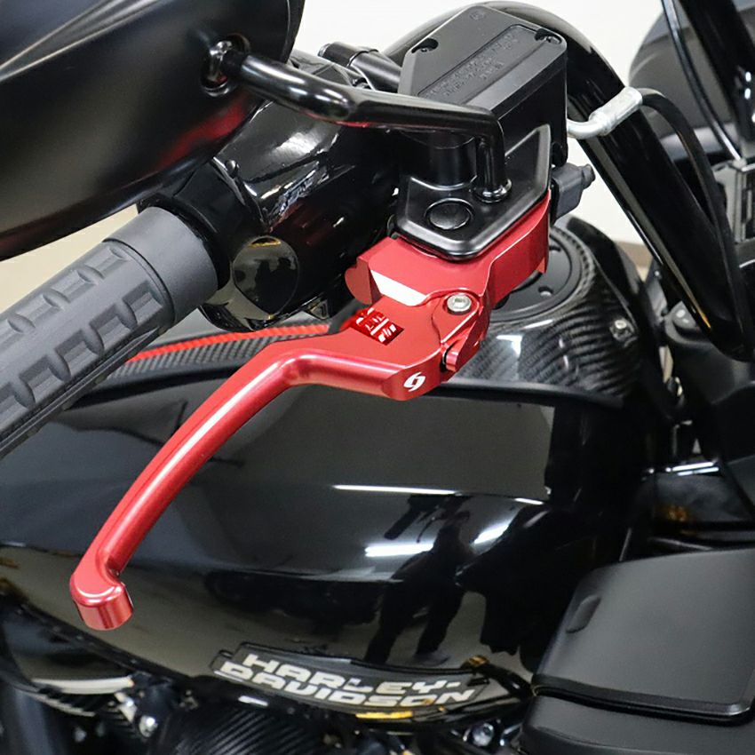 アジャスタブル・レバーセット (レッド/レッド)