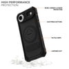  iPhone 17 Air Ruggedケース (ブラック)1
