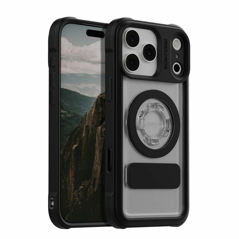 ロックフォーム iPhone 17 Pro Max Ruggedケース (クリスタル) 