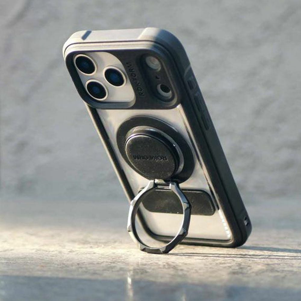 ロックフォーム iPhone 17 Pro Max Ruggedケース (クリスタル) 