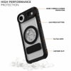  ロックフォーム iPhone 17 Air Ruggedケース (クリスタル)
