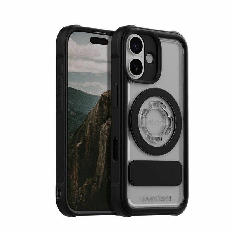 ロックフォーム iPhone 17 Ruggedケース (クリスタル) 