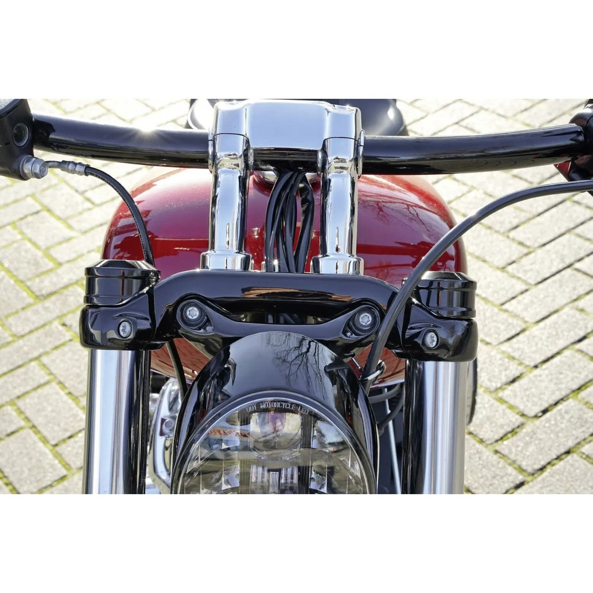 アッパー・フォークエンドキャップ (ブラック)3