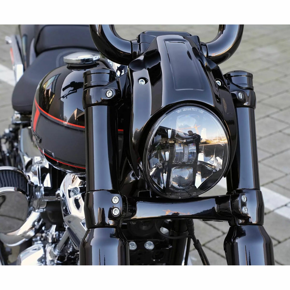 アッパー・フォークカバー (ブラック)2