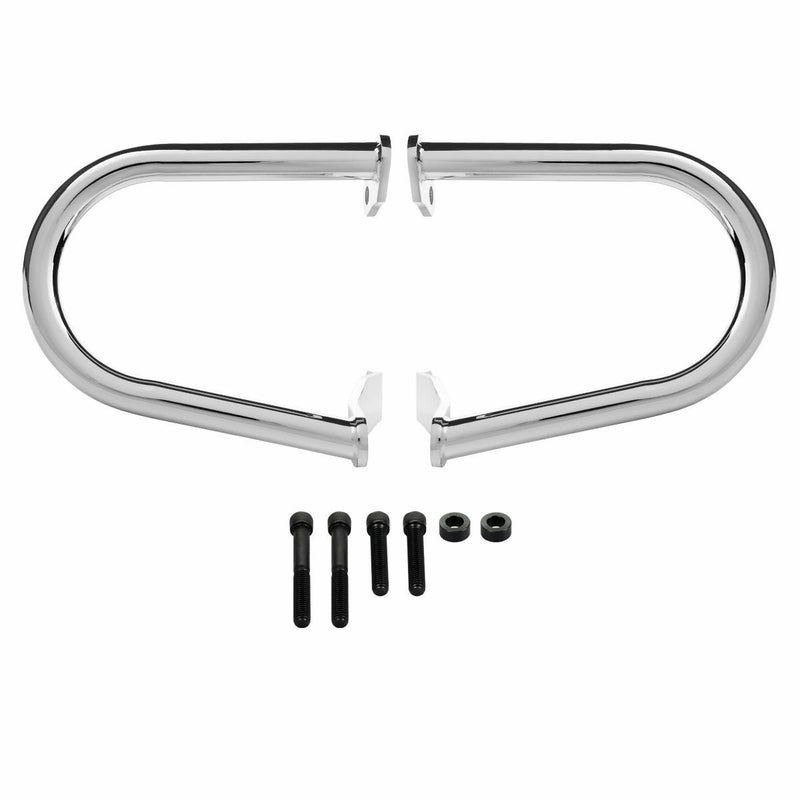 FLSB スポーツグライド サドルバッグガード クローム HogWorkz（ホグワークズ）