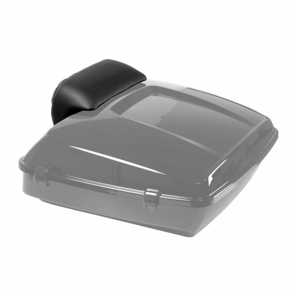 2014以降 ツーリング チョップドツアーパック用 スリムバックレスト シルバーダイアモンドステッチ HogWorkz（ホグワークズ） 2