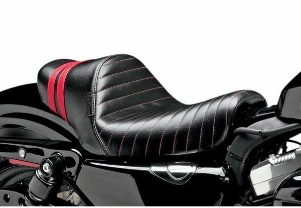 【Le Pera】スポーツスター用 STUBS SPOILER SEATS Le Pera スポーツスター用 STUBS SPOILER SEATS RED |ハーレーパーツ