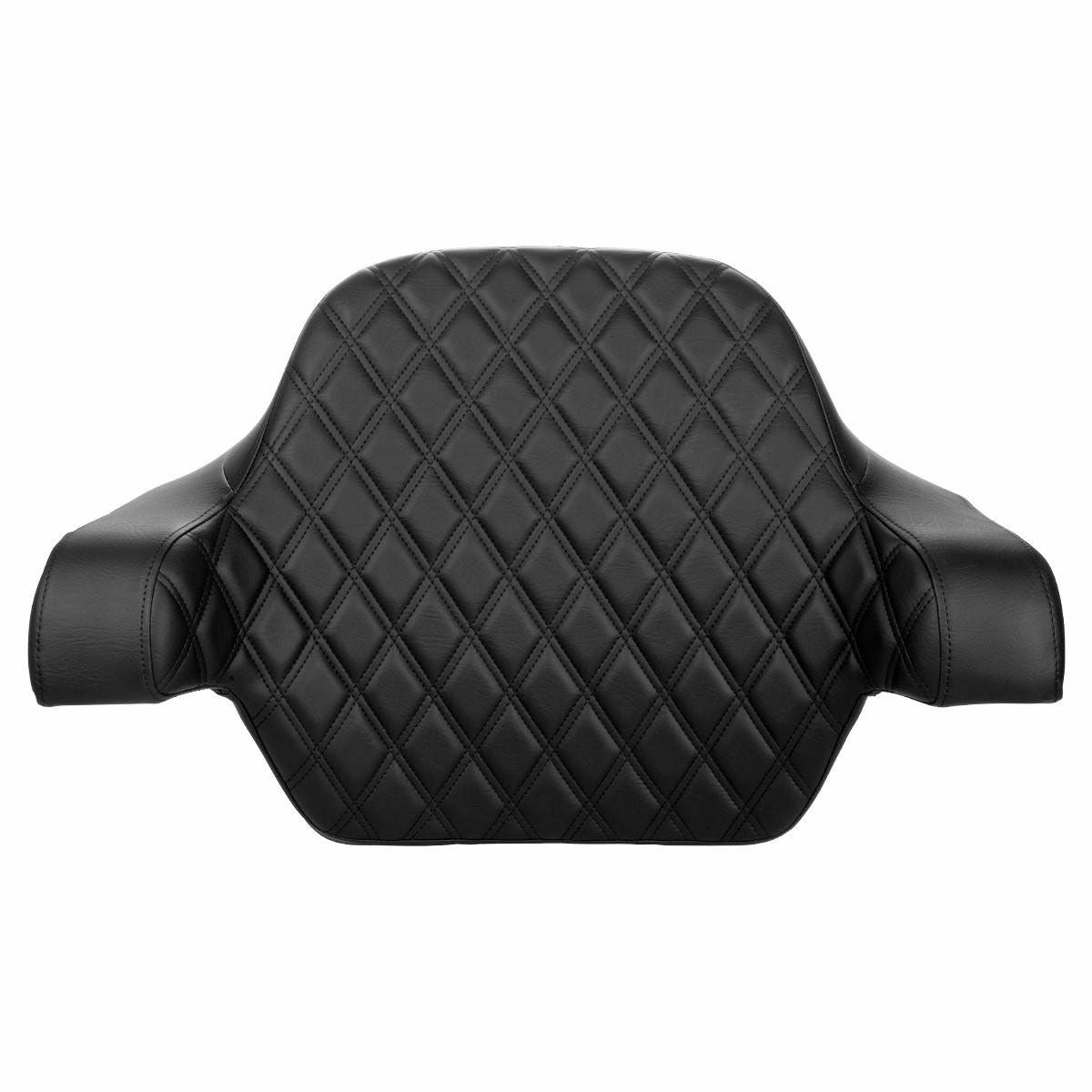 2014以降 ツーリング キングツアーパック用 バックレスト ブラックダイアモンドステッチ HogWorkz（ホグワークズ） 4