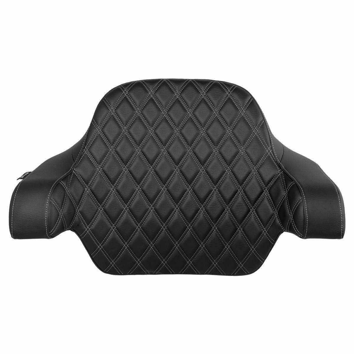 2014以降 ツーリング キングツアーパック用 バックレスト シルバーダイアモンドステッチ HogWorkz（ホグワークズ） 4