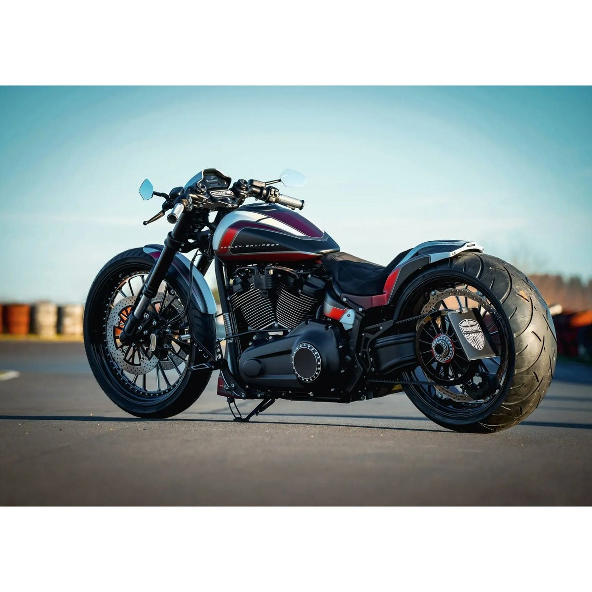 GPスタイル リアフェンダー 21インチ x 260mmタイヤ対応3