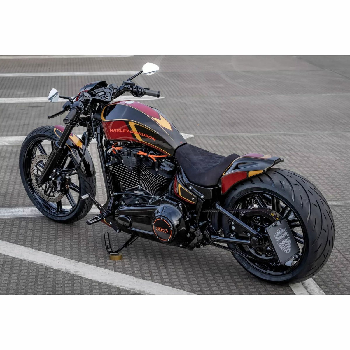 GP リアフェンダー用 ソロシート (ダイアモンドステッチ)3