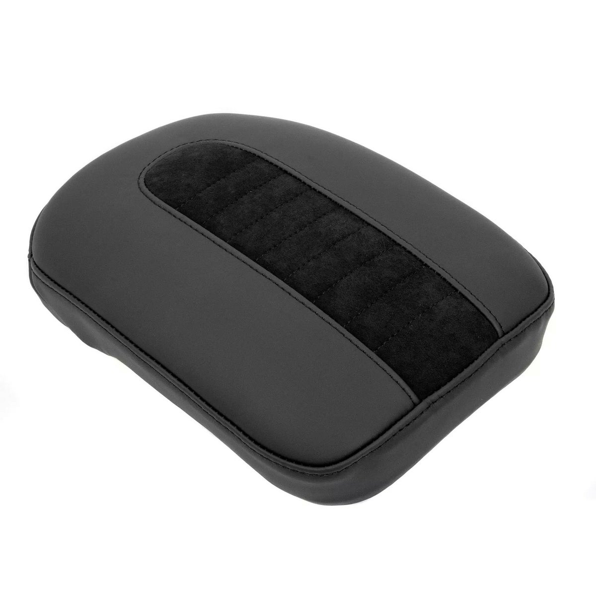 スチールリアフェンダー用 レザー・ピリオンパッド1