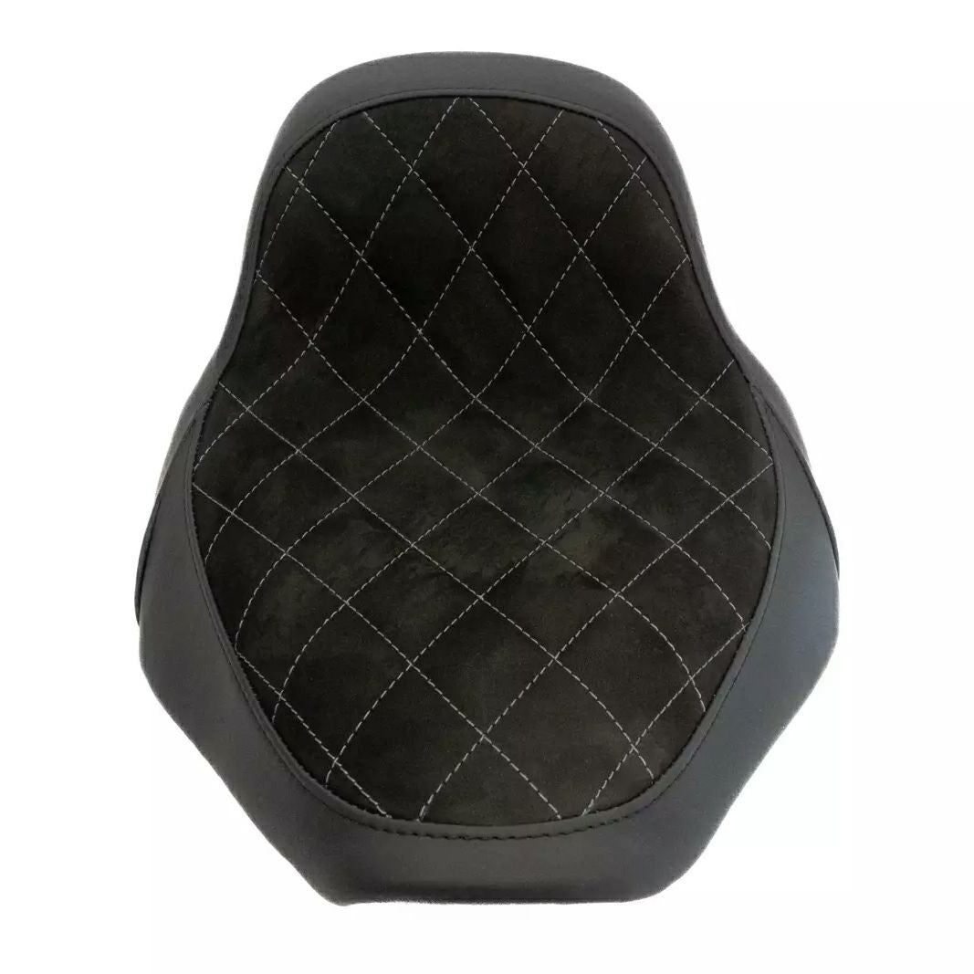 スチールリアフェンダー用 レザー・ソロシート1