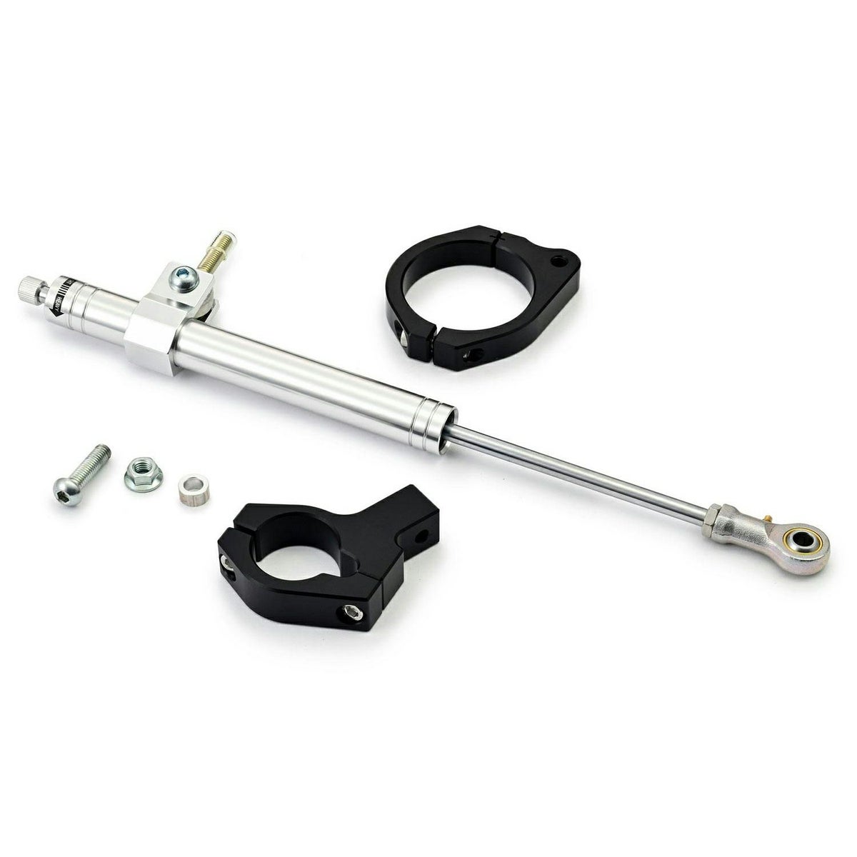 ステアリングダンパー (シルバー) M8 ローライダーS