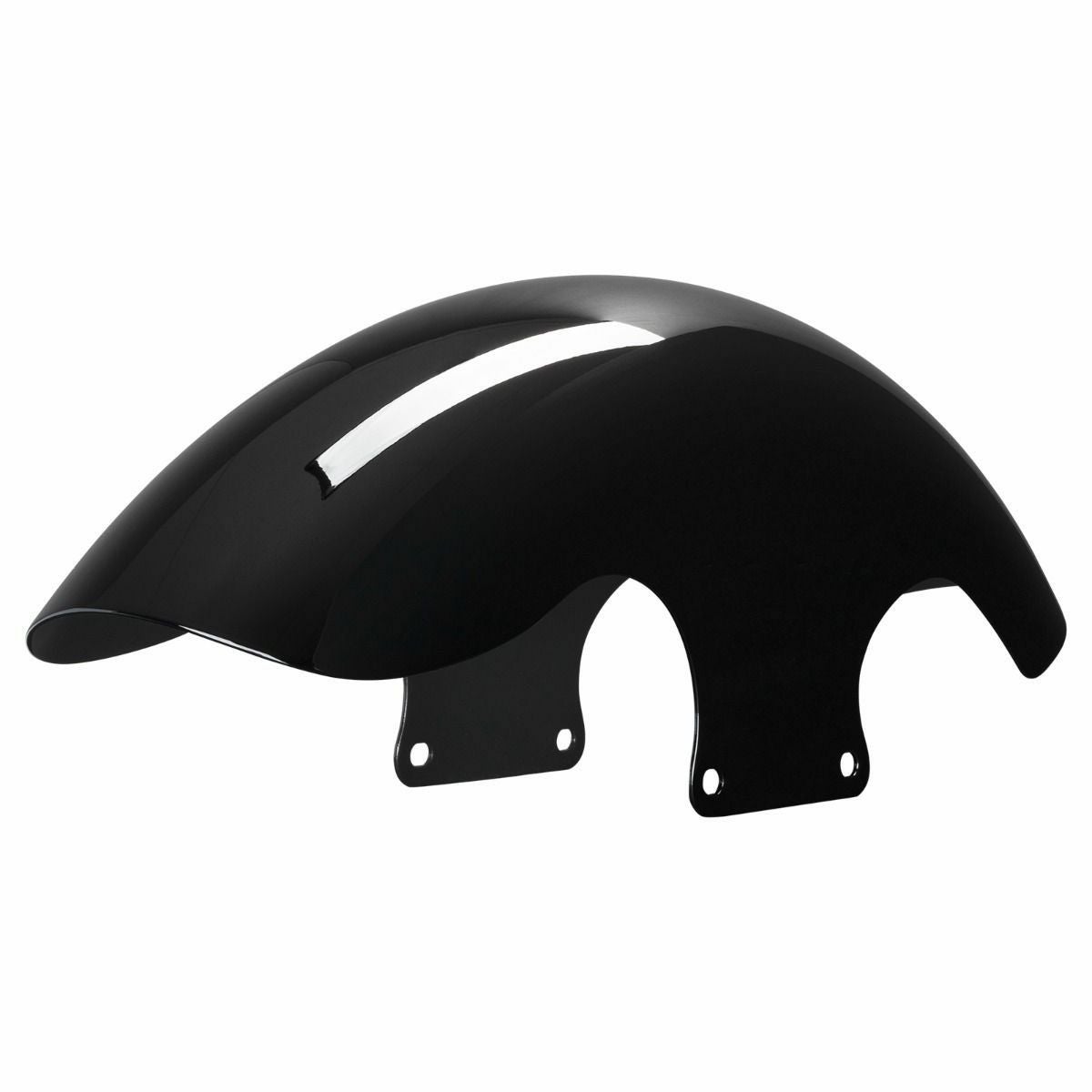 2025以降 ツーリング 21インチ Chopped フロントフェンダー ビビッドブラック HOGWORKZ（ホグワークズ）