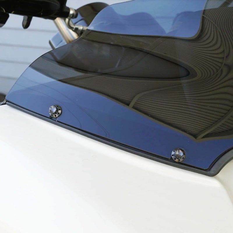 Arlenness（アレンネス） チタン 12ポイント ウインドシールドボルトキット ブラック 2015～2023 ロードグライド