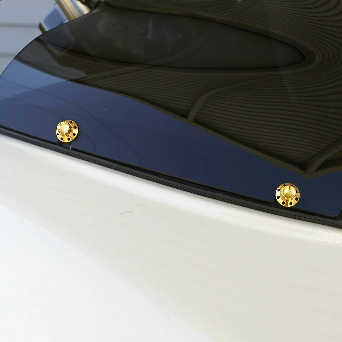 Arlenness（アレンネス） チタン 12ポイント ウインドシールドボルトキット ゴールド 2015～2023 ロードグライド