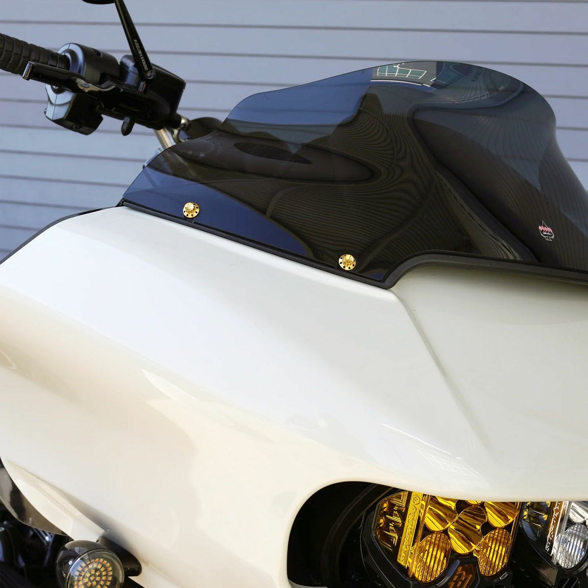 Arlenness（アレンネス） チタン 12ポイント ウインドシールドボルトキット ゴールド 2015～2023 ロードグライド 2