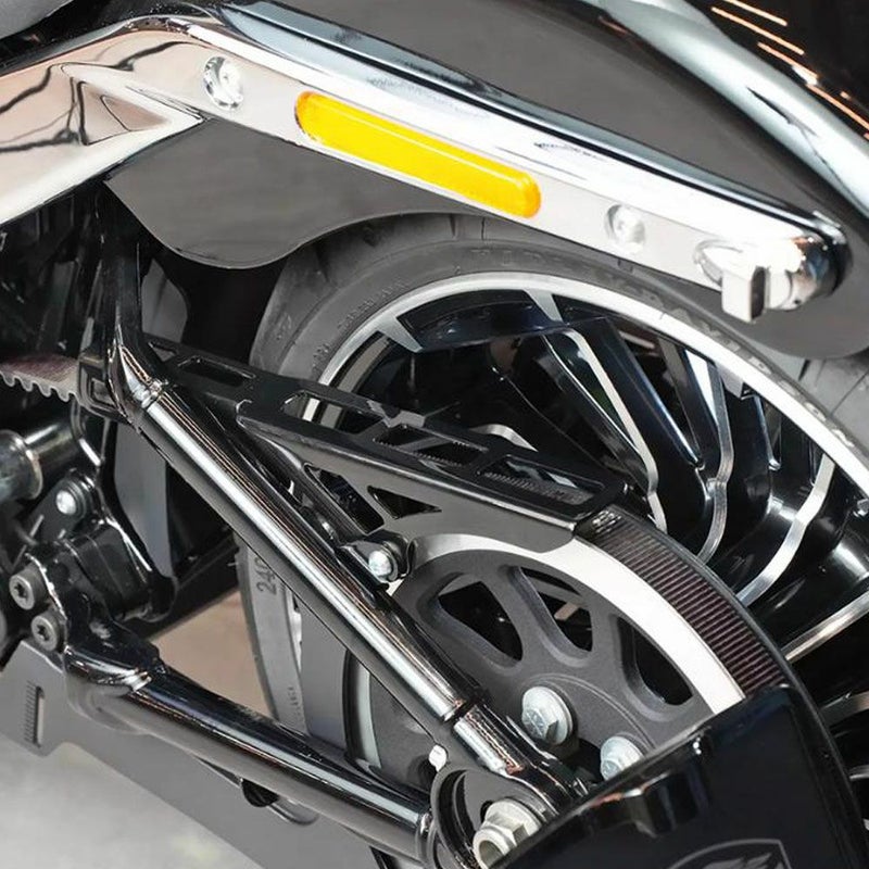  サンダーバイク M8ソフテイル用 ベルトガード ブラック 1