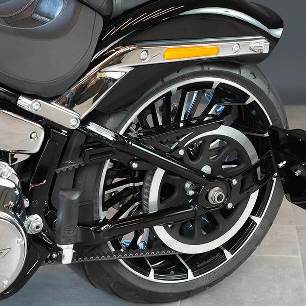  サンダーバイク M8ソフテイル用 ベルトガード ブラック 3