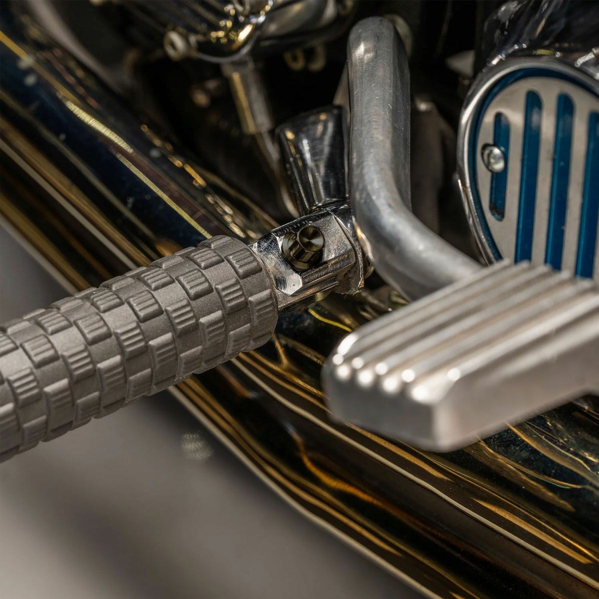 Arlenness（アレンネス） チタン 12ポイント フットペグボルトキット ブラック オス型マウウント用 2