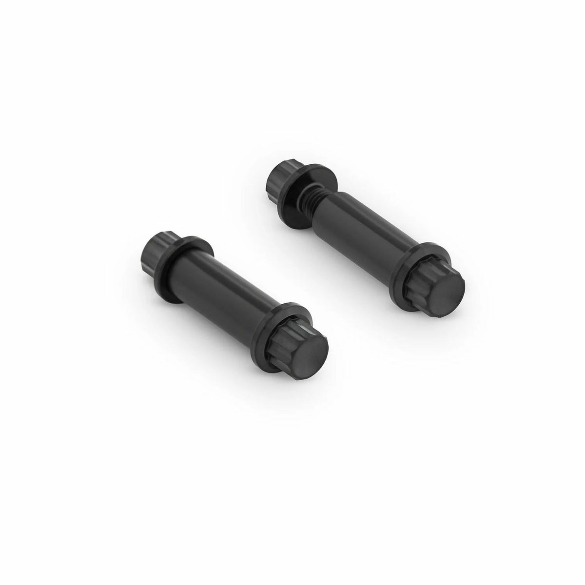 Arlenness（アレンネス） チタン 12ポイント フットペグボルトキット ブラック オス型マウウント用 3