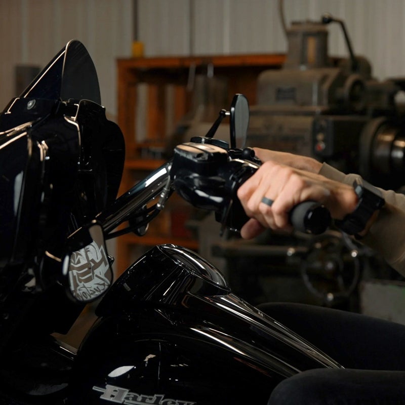 レデュースリーチ・ハンドルバー (グロスブラック)