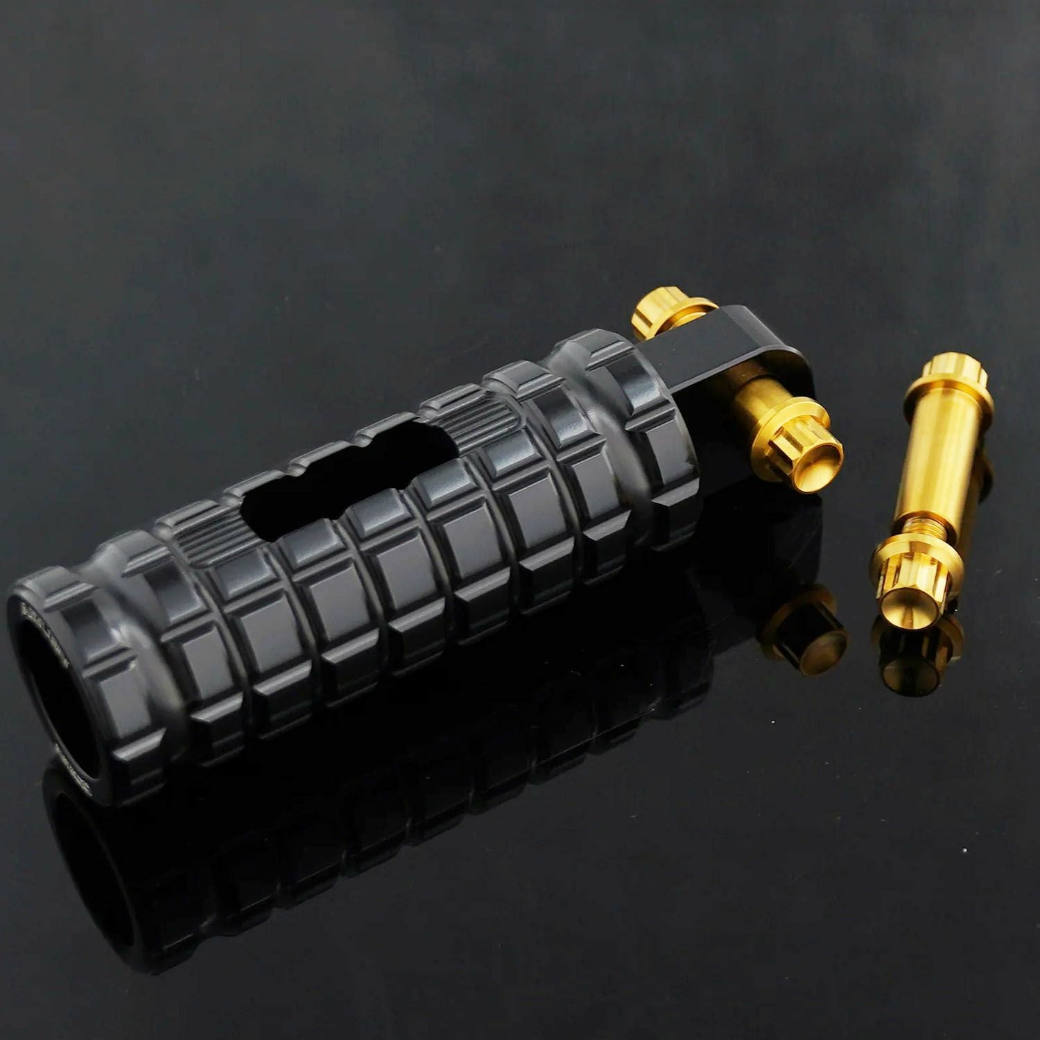 SALE】アレンネス Mini Stocker ミラー ゴールド 左 |ハーレーパーツ