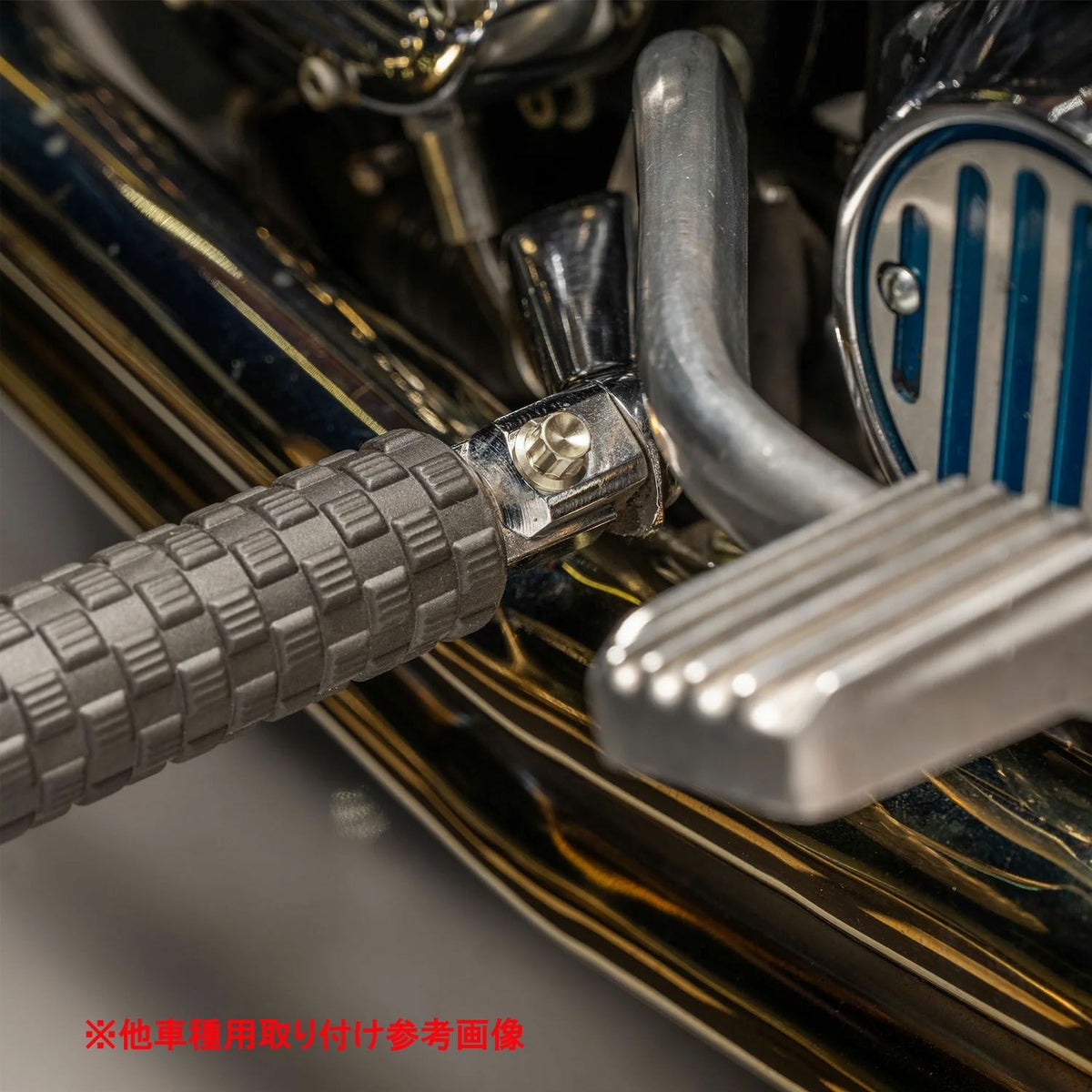 Arlenness（アレンネス） チタン 12ポイント フットペグボルトキット ポリッシュ 2018以降 ソフテイル 2