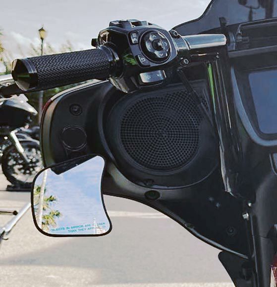 フェアリングミラー・ブラケット (グロスブラック)