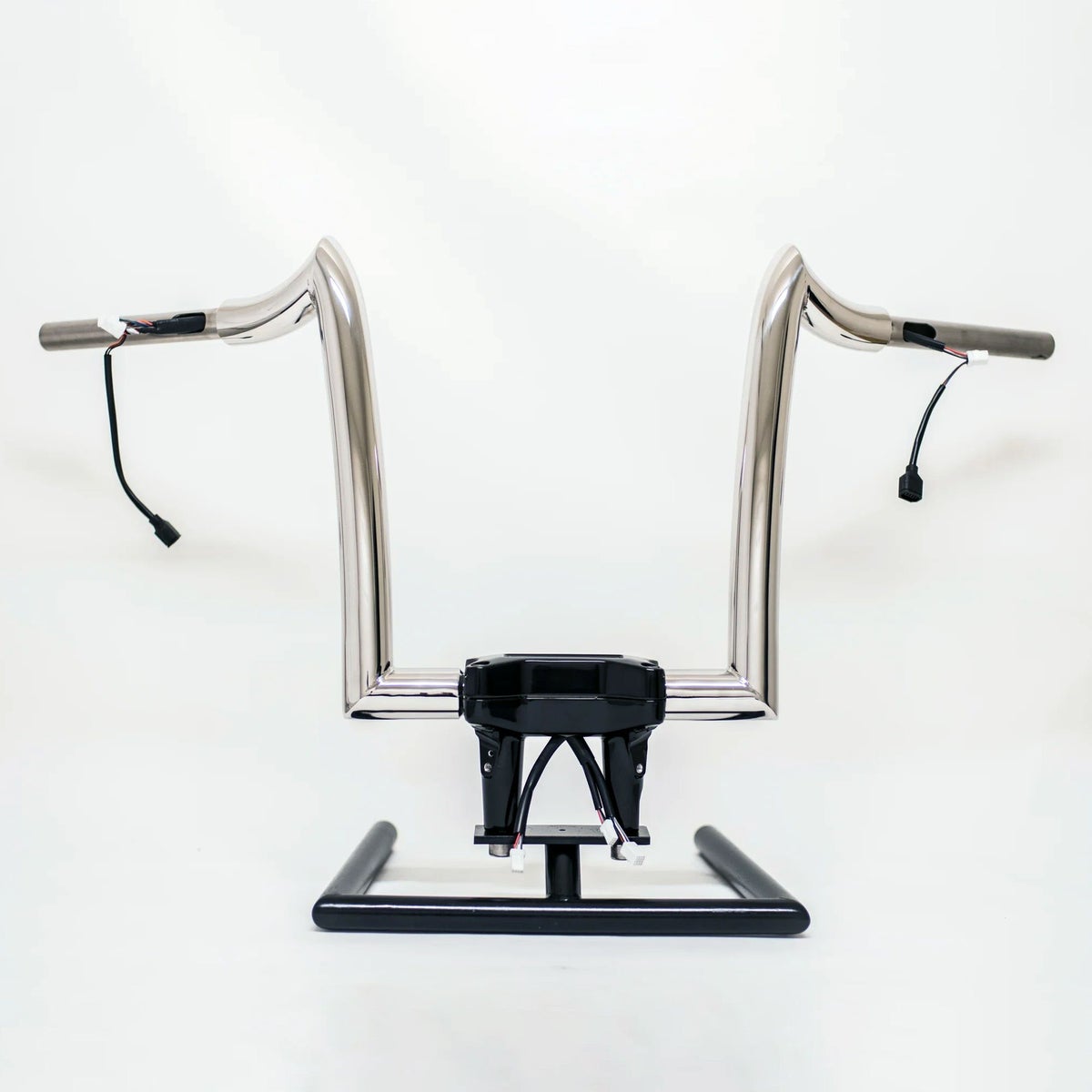 オーナリー・エイプ 配線済ハンドルバー 10インチ (ポリッシュ)