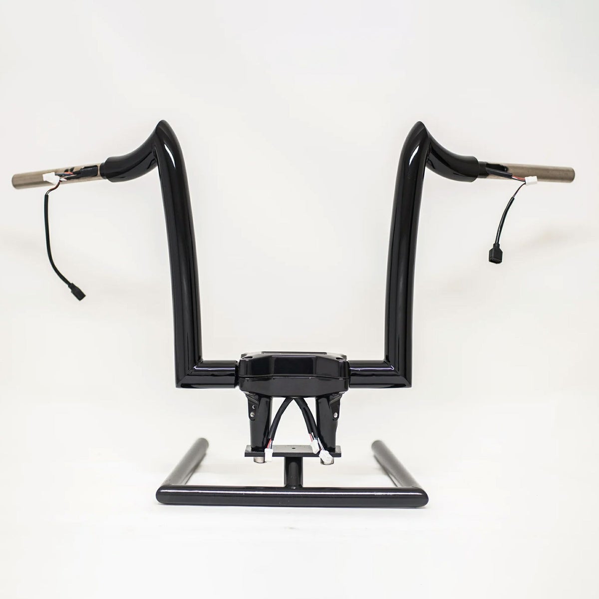 オーナリー・エイプ 配線済ハンドルバー 10インチ (グロスブラック)1