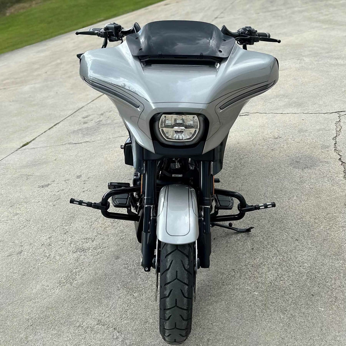 バイソンバガー・ 配線済ハンドルバー 14インチ (グロスブラック)5